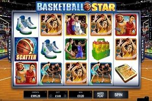 Play Free Online Pokies Basketball Star