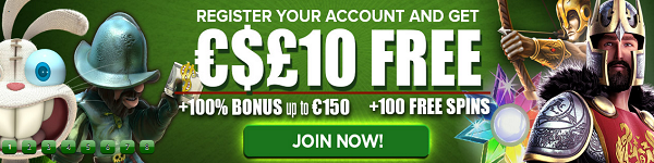 casinoluck €10 free cash no deposit