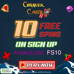 conquercasino-arcader-no-deposit-bonus-codes