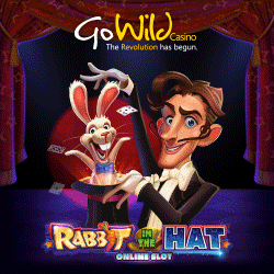 gowild 100 free pokies exclusive no deposit rabbit in the hat
