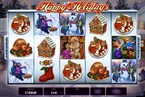 Play Free Online Pokies Happy Holidays