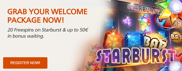 instacasino free spins on starburst