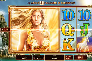 Play Free Online Pokies Titans of the Sun - Theia